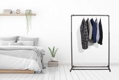Simple Racks Greenwich Village fritst�ende t�jsystem - 113 x 35 CM