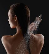 Vola håndbruser med slange messing