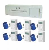 Wavin AHC 9000 komplet trådløs gulvvarmestyring - 6 kredse Wavin AHC 9000 komplet trådløs gulvvarmestyring - 6 kredse