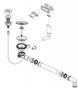 Blanco Afl�b InFino 1x3,5'' MXI m. C-overflow