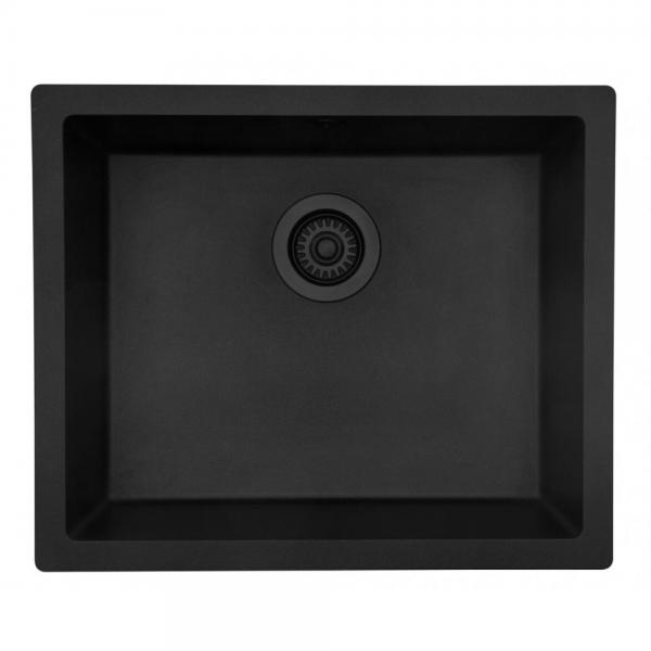 Lavabo Jupiter 600 kompositvask - Antracit-sort/sort Lavabo Jupiter 600 kompositvask - Antracit-sort/sort