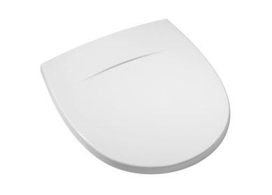 Hafa Moon toilets&aelig;de m/softclose - Hvid