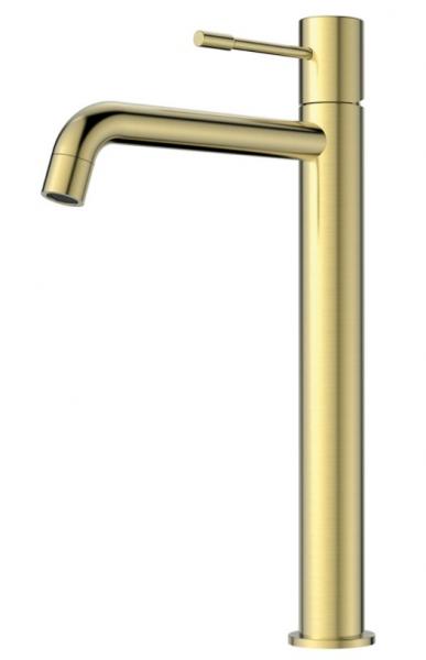 Hafa Fine h&aring;ndvaskbatteri til bowlevask - B&oslash;rstet messing