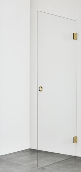 Hafa Infinity brusedør 80 - Messing Hafa Infinity brusedør 80 - Messing