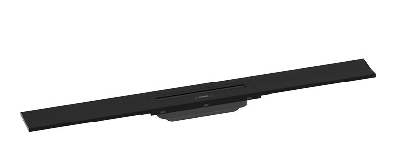 Hansgrohe RainDrain Flex afl&oslash;b (kan afkortes) t/bagv&aelig;g - 80 - Mat sort