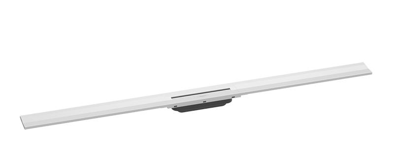 Hansgrohe RainDrain Flex afl&oslash;b (kan afkortes) t/bagv&aelig;g - 120 - Mat hvid