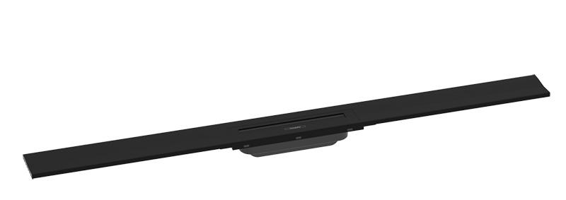 Hansgrohe RainDrain Flex afl&oslash;b (kan afkortes) t/bagv&aelig;g - 100 - Mat sort