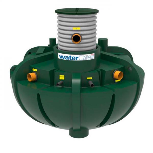 Watercare komplet regnvandsanl&aelig;g til hus 2500L