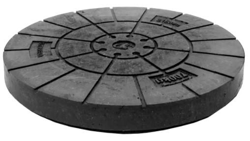 Lauridsen 315 mm d&aelig;ksel til kegle u/ fals - 0,7 ton