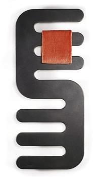 Kriss Hand h&aring;ndkl&aelig;det&oslash;rrer - 51,4x120 cm - Grafitgr&aring;