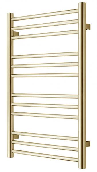 TVS Plus 12 håndklædetørrer 50x78,5 cm - Poleret messing/Guld TVS Plus 12 håndklædetørrer 50x78,5 cm - Poleret messing/Guld