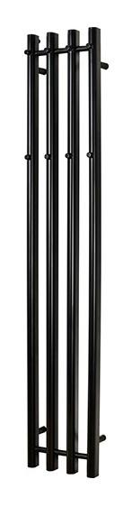 Kriss Vega h&aring;ndkl&aelig;det&oslash;rrer - 25,7x142 cm - Mat sort