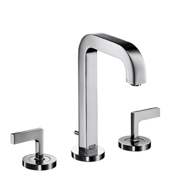 Hansgrohe AXOR Citterio 3-huls h&aring;ndvaskarmatur m/rosetter - Krom