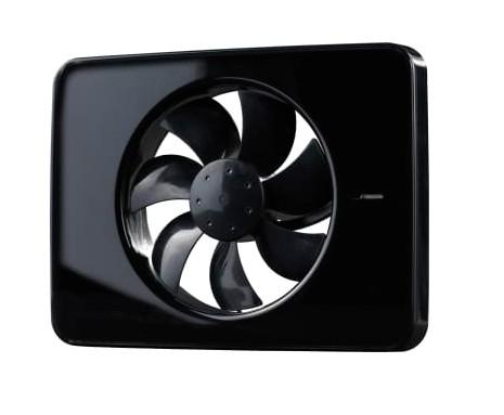 Fresh Intellivent 2.0 Ventilator med fugtstyring (hygrostat) og timer Ø100-125 mm, Sort Fresh Intellivent 2.0 Ventilator med fugtstyring (hygrostat) og timer Ø100-125 mm, Sort