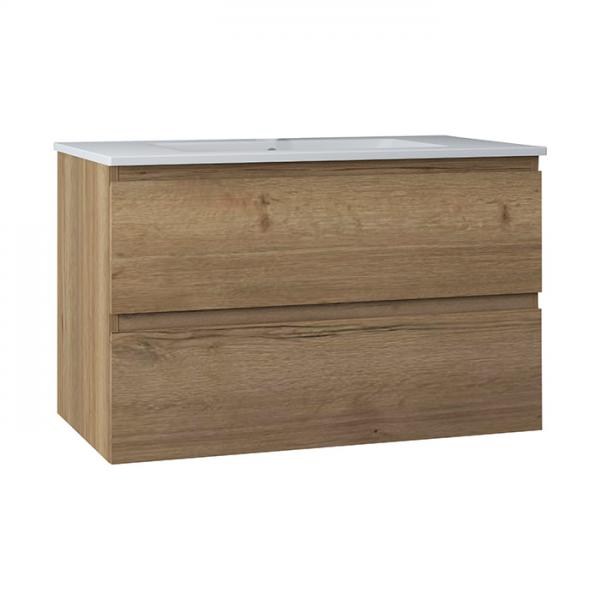 Nortiq Brazil 80 One-box møbelsæt m/skuffer - Flatpack - Halifax eg Nortiq Brazil 80 One-box møbelsæt m/skuffer - Flatpack - Halifax eg