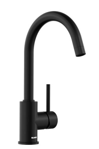 Blanco Mida k&oslash;kkenarmatur - Sort mat
