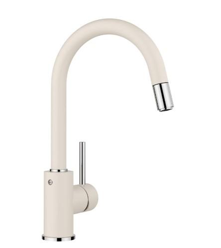 Blanco Mida-S k&oslash;kkenarmatur m/udtr&aelig;k - Soft white