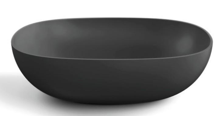 Cass&oslash;e 50 fritst&aring;ende bowlevask - Uden overl&oslash;b - Mat gr&aring;