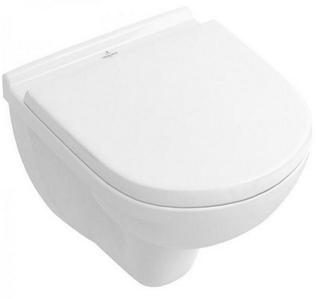 Villeroy & Boch O.novo Compact v&aelig;gh&aelig;ngt toilet m/softclose s&aelig;de