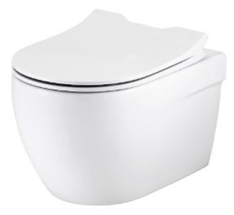 Pressalit v&aelig;gh&aelig;ngt toilet m/Projecta D Solid Pro s&aelig;de