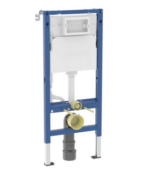 Geberit Duofix element 112 cm m/Delta indbygningcisterne - Tilslutning foroven - Serie 2025