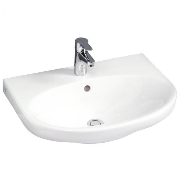 Gustavsberg Nautic 60 håndvask t/væg - Uden hanehul Gustavsberg Nautic 60 håndvask t/væg - Uden hanehul