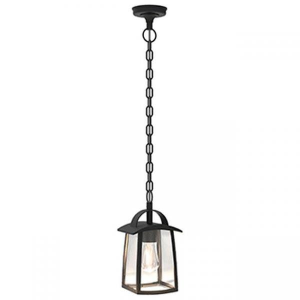 Lutec Tradition Kelsey udend&oslash;rslampe til loft - Mat sort