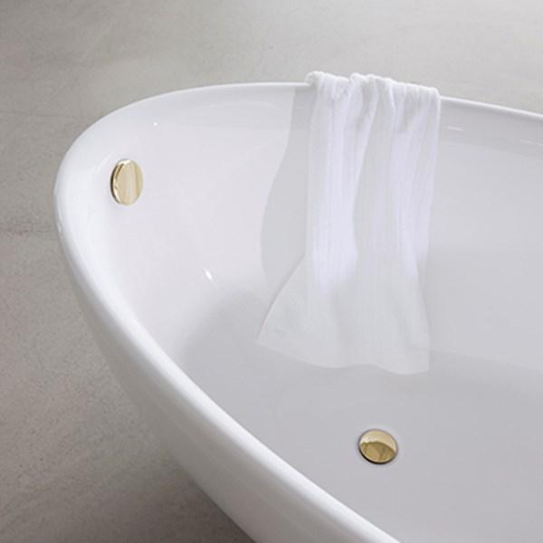 Strømberg af- og overløbssæt m/vandlås - Messing Strømberg af- og overløbssæt m/vandlås - Messing