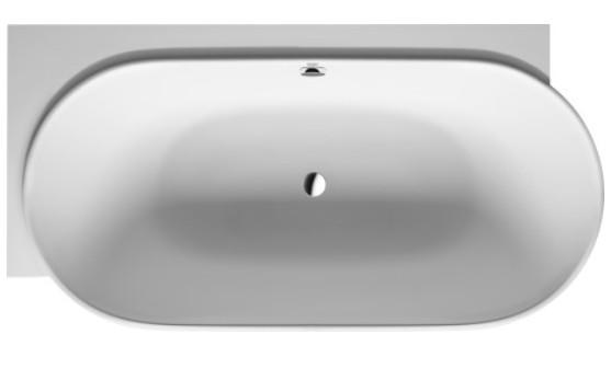 Duravit Luv fritstående badekar t/hjørne - 185 x 95 - Mat hvid - Venstre Duravit Luv fritstående badekar t/hjørne - 185 x 95 - Mat hvid - Venstre