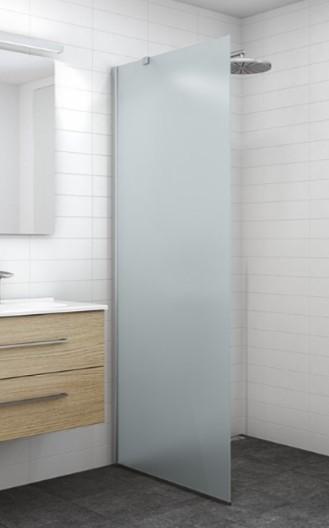 Dansani Match D 80 fast væg - Isglas/matkrom Dansani Match D 80 fast væg - Isglas/matkrom