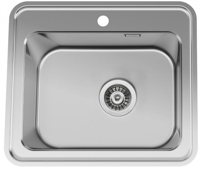 Outlet - Intra Eligo manual EL58-M k&oslash;kkenvask - Rustfrit st&aring;l - 1 stk. tilbage