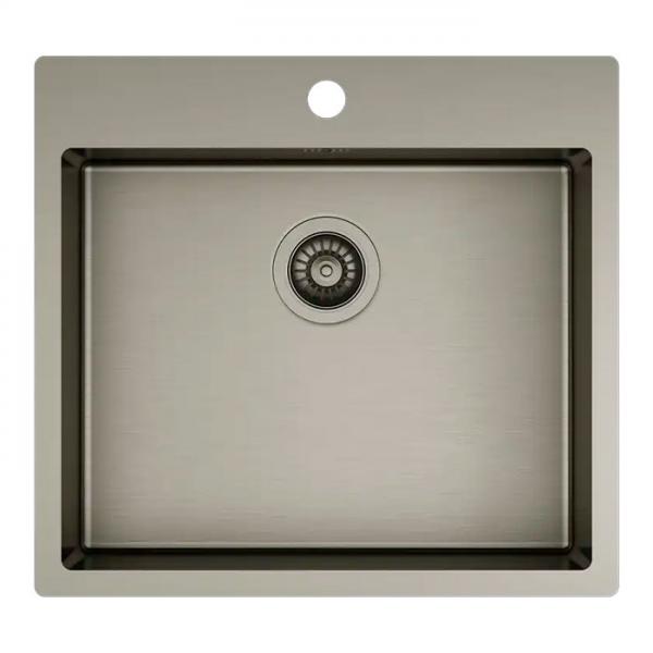 Lavabo Kubus 540 Soft k&oslash;kkenvask - Dark bronze