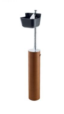 Frostfri drikkeautomat til k&oslash;er og heste - 80 cm