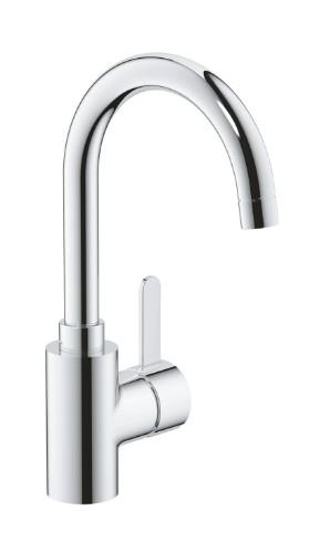 Grohe Eurosmart Cosmopolitan håndvaskarmatur m/push open bundventil og svingtud - Krom Grohe Eurosmart Cosmopolitan håndvaskarmatur m/push open bundventil og svingtud - Krom
