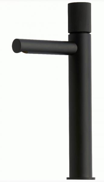 Lavabo Mira 030 h&aring;ndvaskarmatur h&oslash;j model - Mat sort