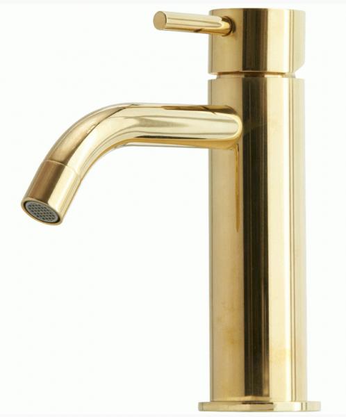 Lavabo Mira 040 h&aring;ndvaskarmatur - Messing natur