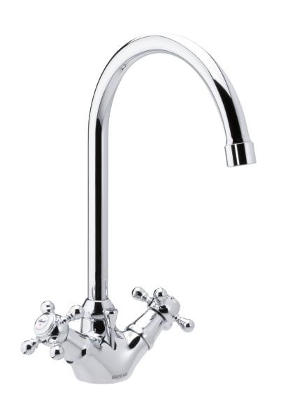 Damixa Tradition h&aring;ndvaskbatteri - H&oslash;j tud