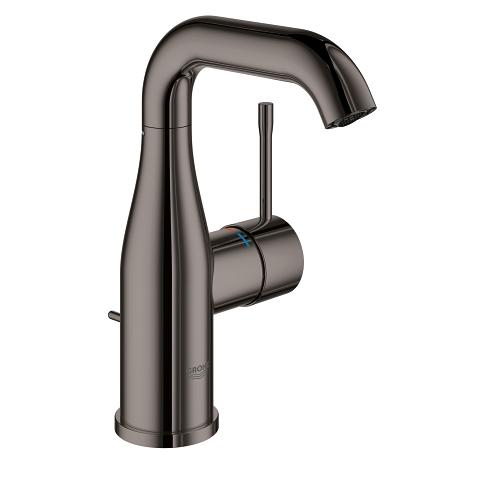 Grohe Essence New M håndvaskarmatur m/bundventil - Poleret hard graphite Grohe Essence New M håndvaskarmatur m/bundventil - Poleret hard graphite