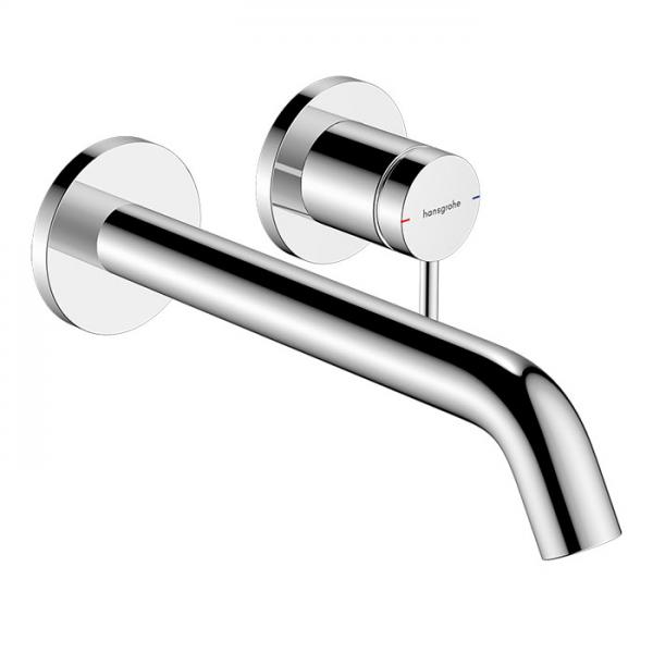 hansgrohe Tecturis S h&aring;ndvaskarmatur t/indbygning m/EcoSmart+ - 225 - Krom