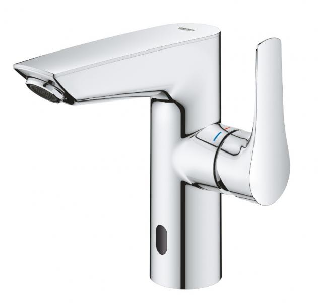Grohe Eurosmart håndvaskarmatur 2i1 berøringsfri hybrid 6V Grohe Eurosmart håndvaskarmatur 2i1 berøringsfri hybrid 6V