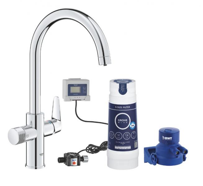 Grohe Blue Pure BauCurve starter kit m/S-filter Grohe Blue Pure BauCurve starter kit m/S-filter