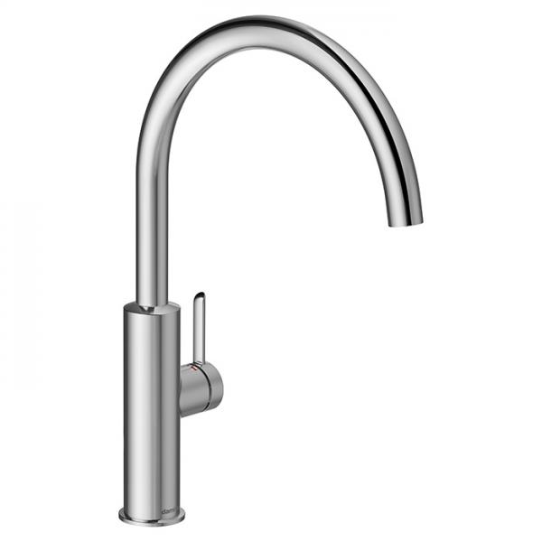 Damixa Iris køkkenarmatur m/C-tud, koldstart og svingtud - Krom Damixa Iris køkkenarmatur m/C-tud, koldstart og svingtud - Krom