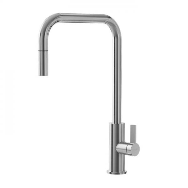 Lavabo Alkymist 588 RS Square køkkenarmatur m/udtræk - Rustfrit stål Lavabo Alkymist 588 RS Square køkkenarmatur m/udtræk - Rustfrit stål