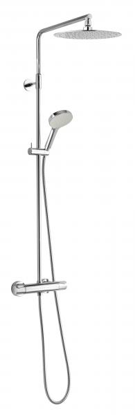 Damixa Silhouet komplet brusesystem - Ø250 - Krom Damixa Silhouet komplet brusesystem - Ø250 - Krom