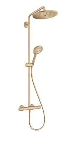 Hansgrohe Croma Select S Showerpipe 280 komplet brusesystem - B&oslash;rstet bronze