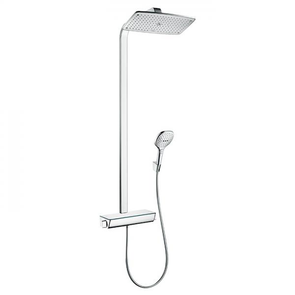 hansgrohe Raindance Select E 360 Showerpipe m/termostat 1jet - Krom