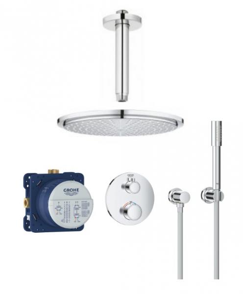 Grohe NEW Rainshower 310 komplet brusesystem til indbygning - Loft Grohe NEW Rainshower 310 komplet brusesystem til indbygning - Loft