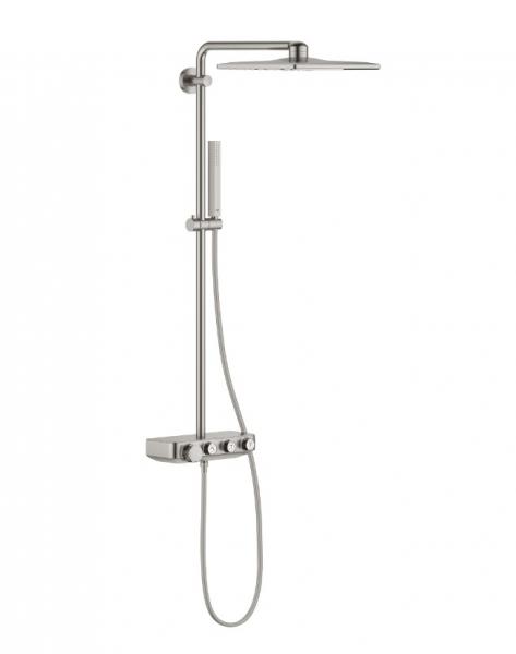 Grohe Euphoria SmartControl 310 Cube Duo Brusesystem - Steel Grohe Euphoria SmartControl 310 Cube Duo Brusesystem - Steel