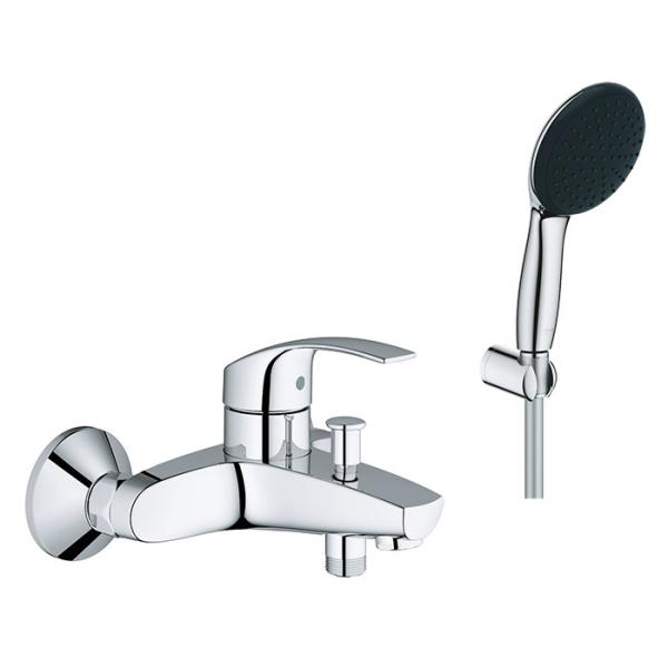 Grohe Eurosmart Vitalio komplet badekararmatur - Krom Grohe Eurosmart Vitalio komplet badekararmatur - Krom
