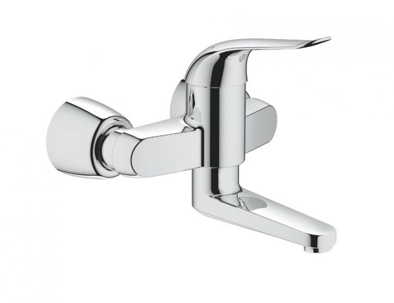 Grohe EuroEco Special væghængt håndvaskarmatur - Krom Grohe EuroEco Special væghængt håndvaskarmatur - Krom